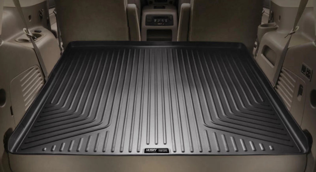 RealTruck Toyota Compatible Black by 4Runner; of Weatherbeater Third 10-22 Cargo row Seats with Liner Husky Series