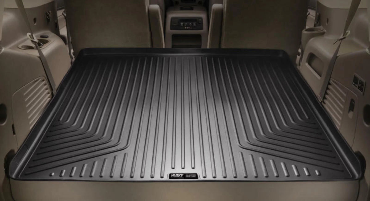 RealTruck Toyota Compatible Black by 4Runner; of Weatherbeater Third 10-22 Cargo row Seats with Liner Husky Series