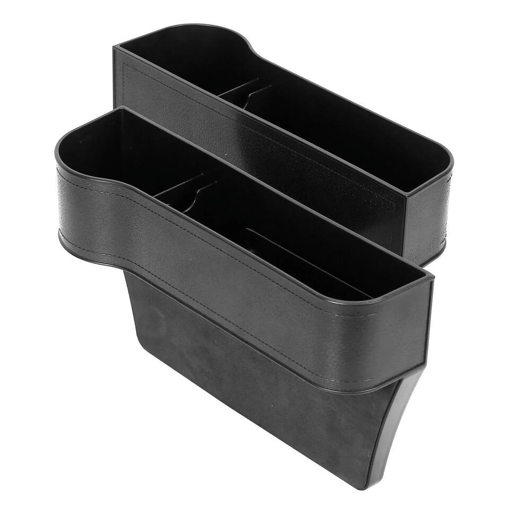 Car Organizer Console Box Seat Holder Phone Key Side Auto Gap 2Pcs Cup Storage