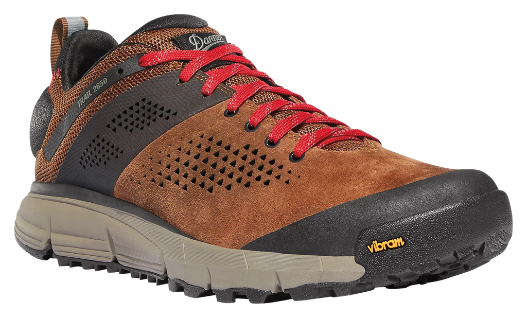 Men - 2650 Trail Refurbished Brown/Red Leather Hiking Danner for 10.5M - Shoes