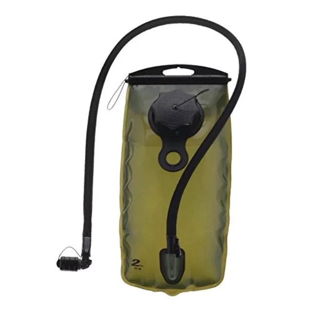 Reservoir 2Liter Hydration Source Tactical Valve, System Storm with Black WXP