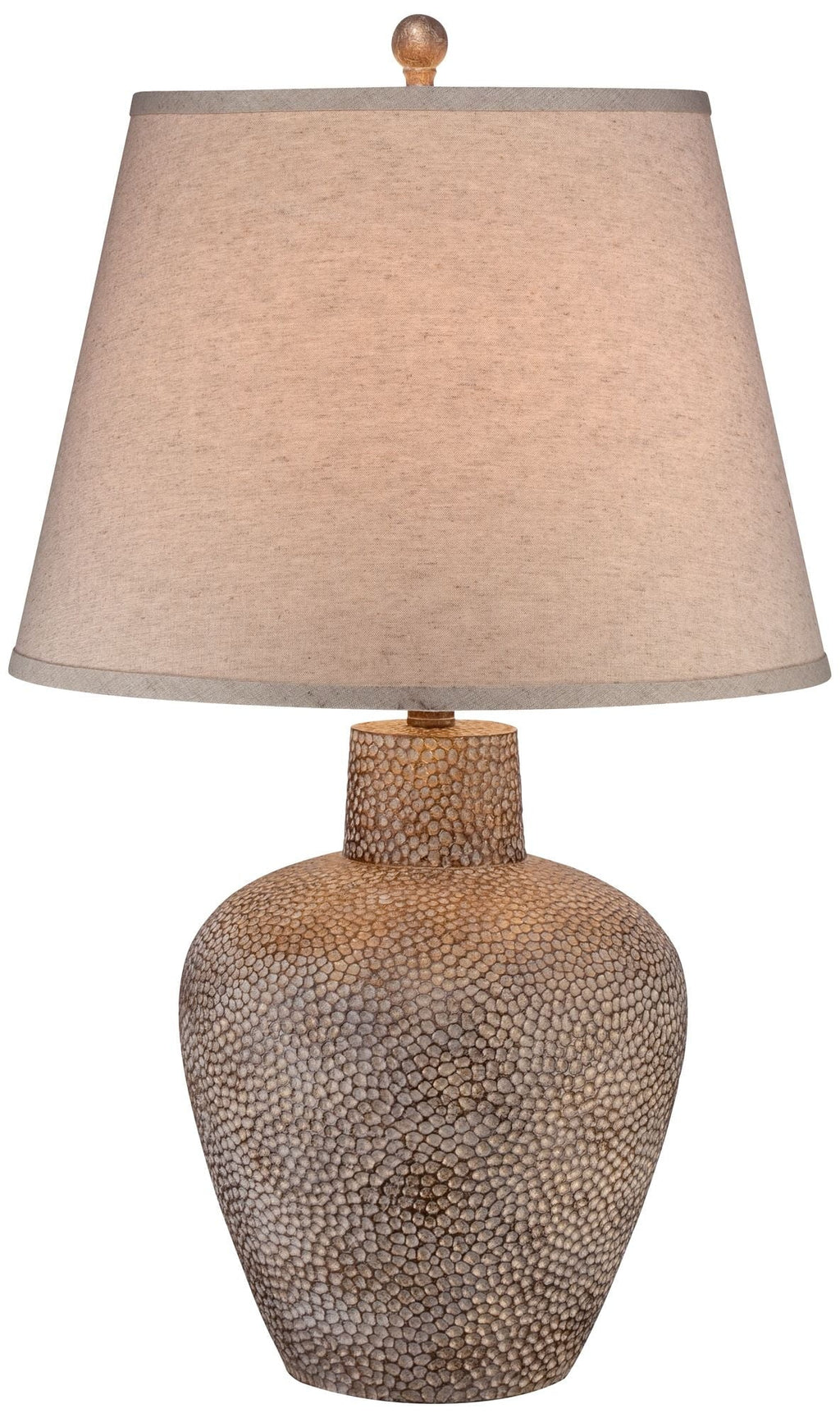 Rustic Textured Brown Home Bedroom Lighting Table Off Bentley Hammered Room Pot Lamp House Living Leaf Tall Empire Shade White 29" 360 for Farmhouse
