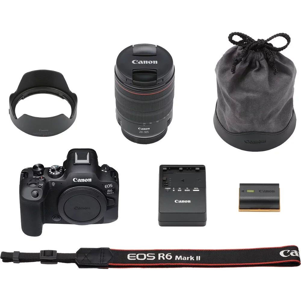 Camera Mirrorless R6 II 24-105mm Canon EOS 5666C011 with f/4 Mark Lens -