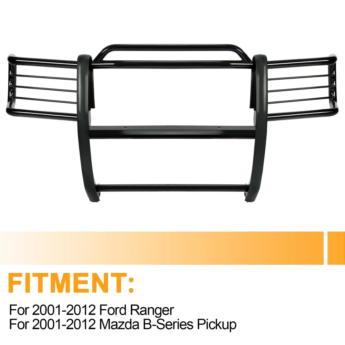 04 B4000 09 Steel 10 Black 11 Pickup Truck 06 Mazda Guard HECASA 2001 Front 2012 Brush 08 02 Grill for 07 Ranger Coated Powder Grille 05 03