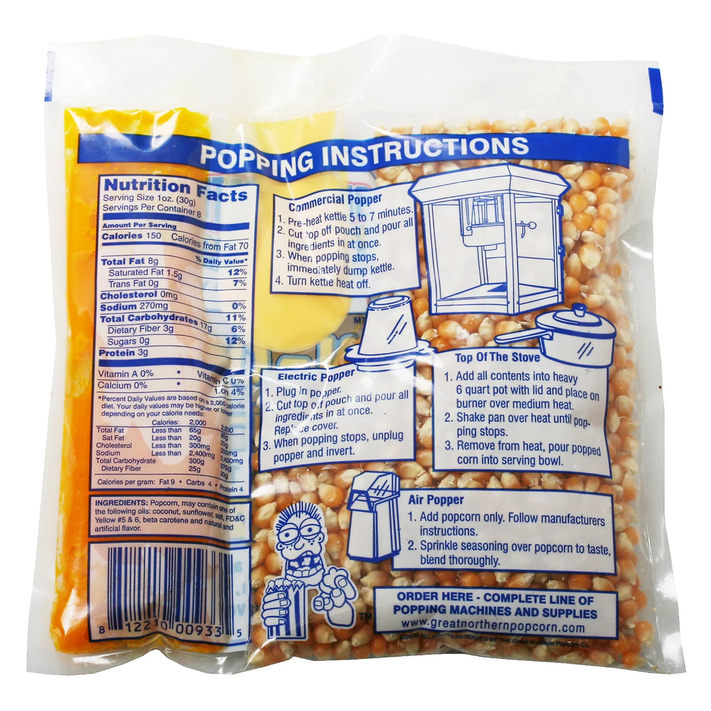 Popcorn Case Packs, Premium Ounce Northern of Popcorn 8 Great Portion 40