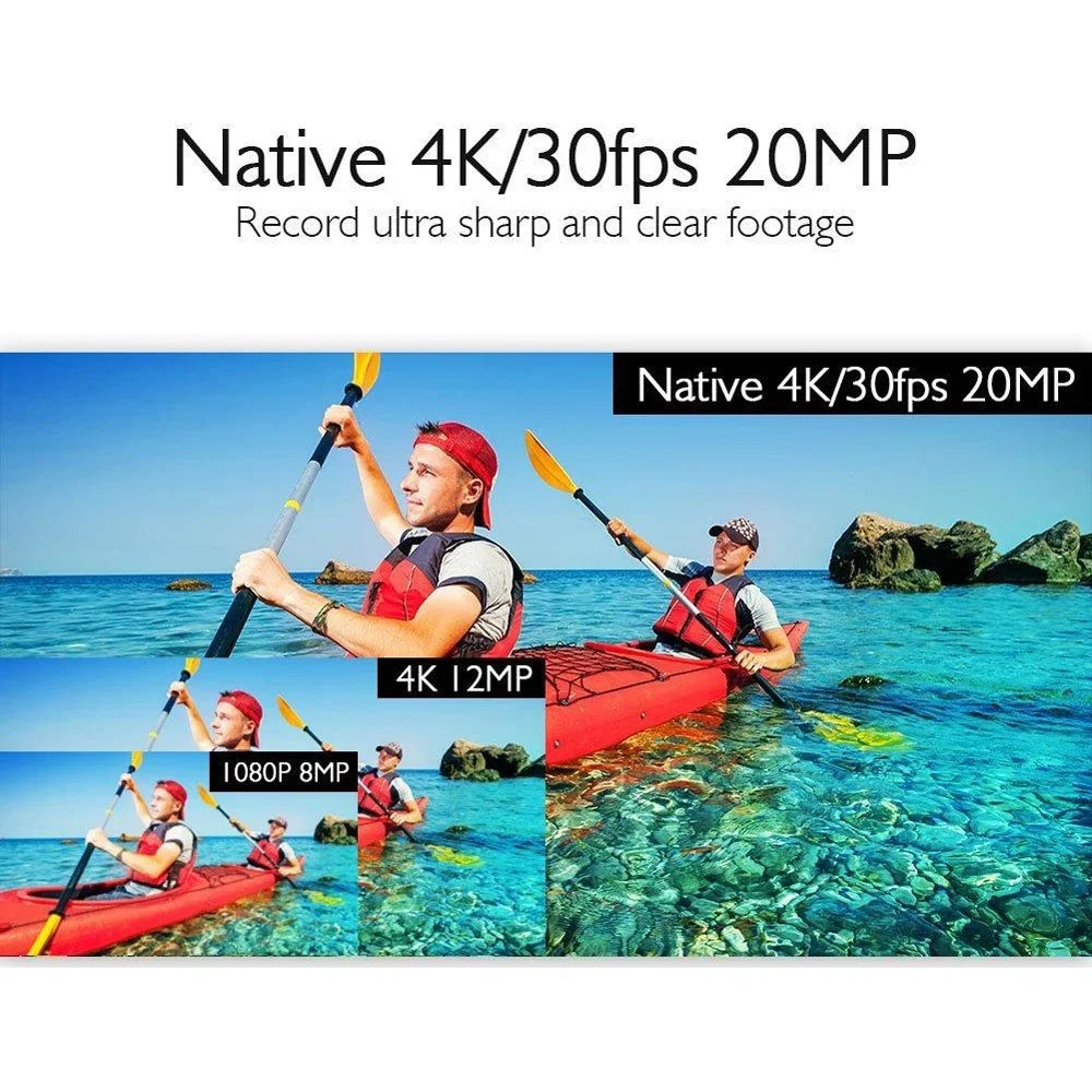 Akaso V50 Action Camera-Native - with (Open 4K/30fps Wi-Fi MP Box) 20