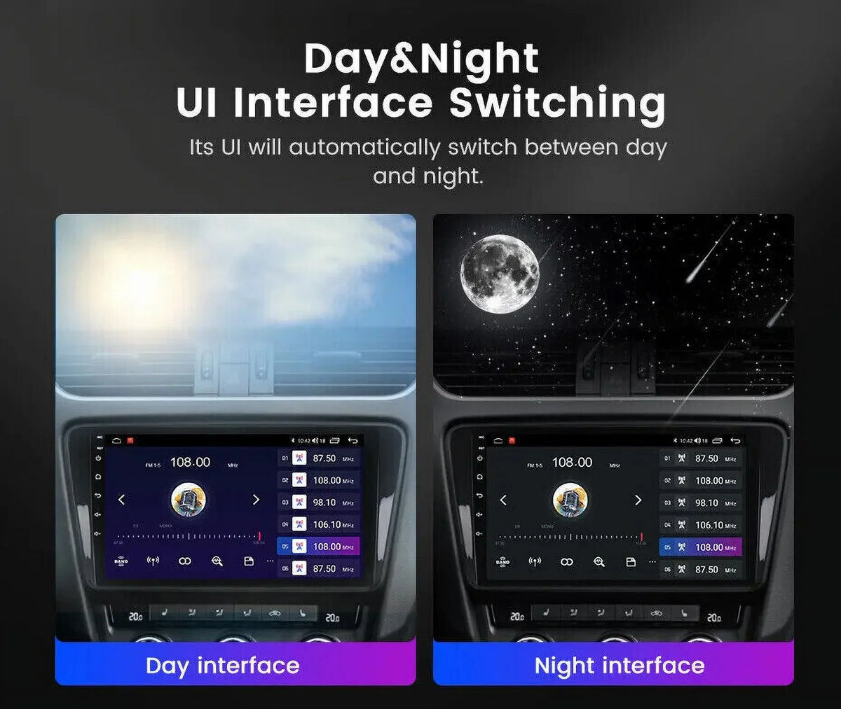 IPS climate FM 9inch Toyota 1280*720 Octa Android GPS NAVI Radio Car 4+32GB Carplay Fit Core 2005-2015 Stereo DSP AM Tacoma