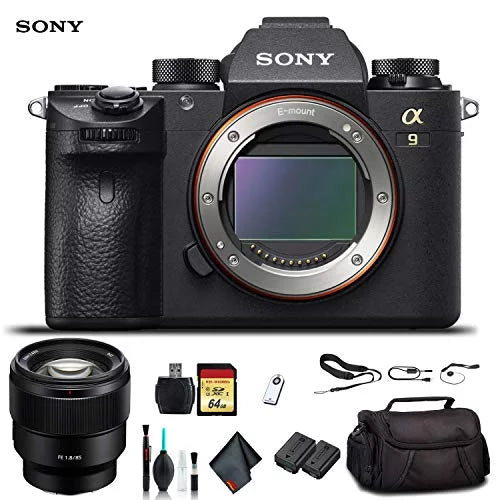 Additional Essential Soft Card Bag, Accessories Camera Card, , Reader Lens, ILCE9/B Battery, FE a9 With 24-70mm Plus Mirrorless Memory Alpha 64GB