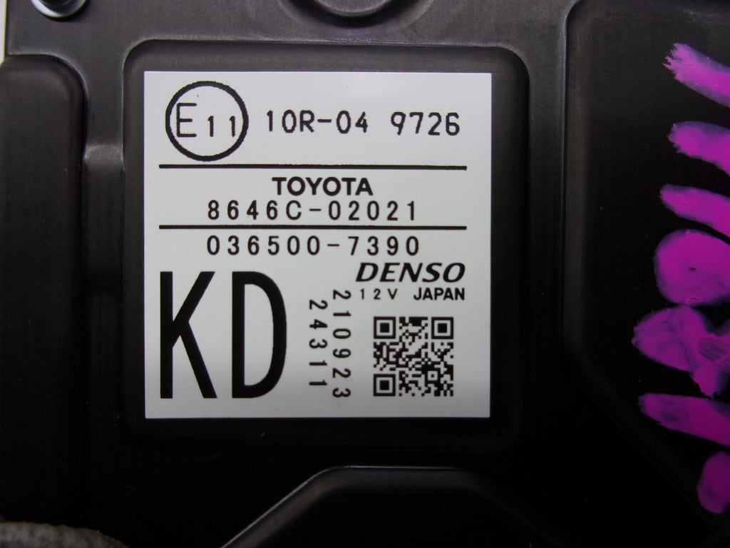 (Good) 2019-2023 Camera Toyota Corolla Forward Lane Departure Mtd Windshield OEM Pre-Owned View