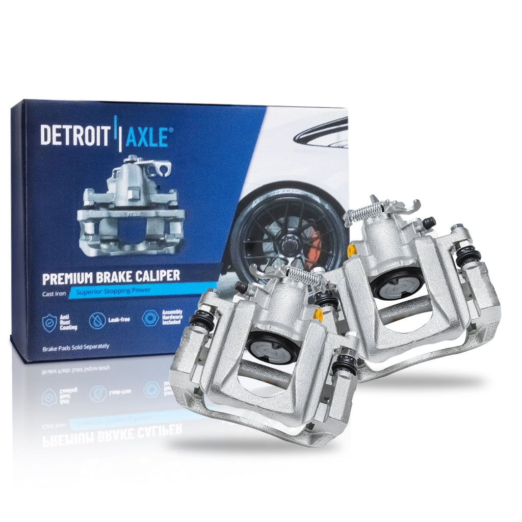Front Brake and & Grand Country Brake 2008-2012 for Town Pads Calipers Brake Caravan, Detroit - Kit & Replacement Disc Ceramic Axle Brake Rotors Dodge Rear