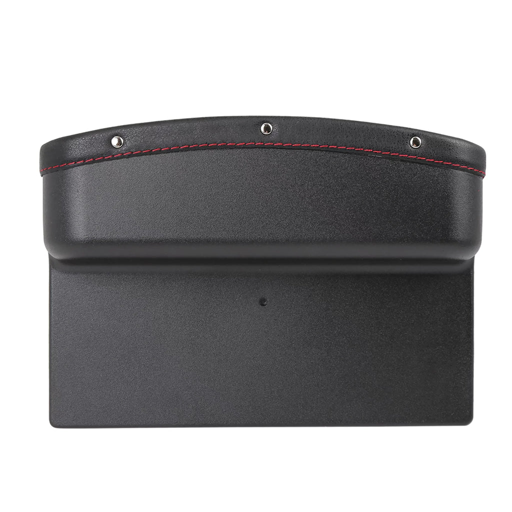 Car Gap Driver 4pcs Black Side Red Box Crevice Passenger Storage Seat