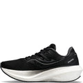 12.5 Triumph Wide Shoe, Men's Black/White, 20 Saucony Running