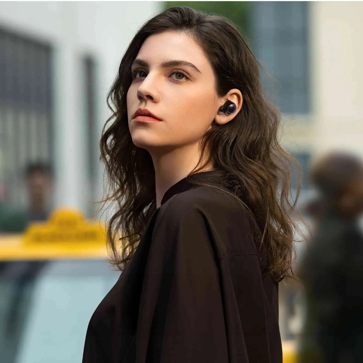 Compatible True with play Boost K5 Connect, IPX5 Resistance, Balanced, Bluetooth Wireless Bass UrbanX Earbuds Black, Connection, Bluetooth liquid 5.2 + Charging Dual Case,