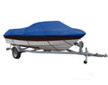 Aluminum up for BLUE, 90" grade Bass Length, Tri-Hull Bowrider Beam Compatible to and width V-Hull and Boat COVER 16'-17' BOAT GREAT