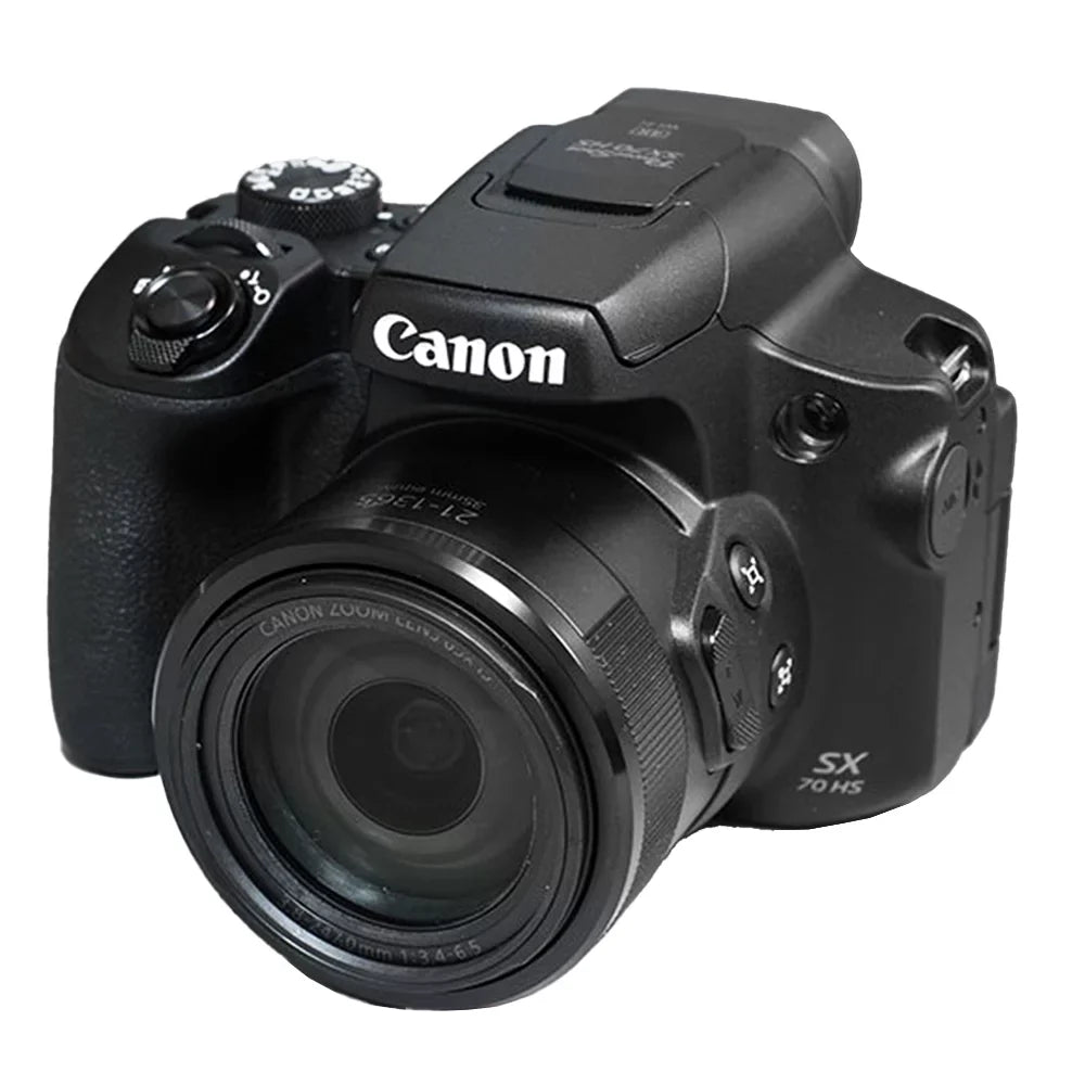 '+ Flash+ Warranty 1 Battery Yr SX70 PowerShot Canon Digital HS Extra + Camera