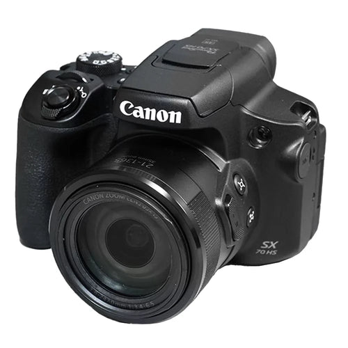 '+ Flash+ Warranty 1 Battery Yr SX70 PowerShot Canon Digital HS Extra + Camera
