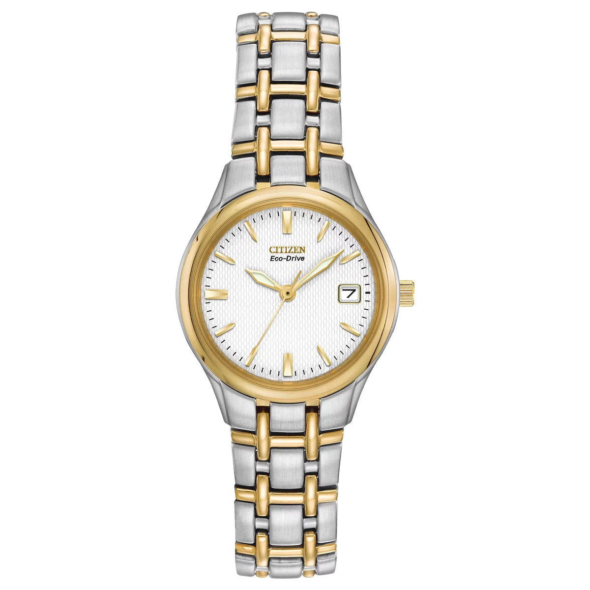 Eco-Drive Gold CITIZEN EW1264-50A Women's Watch Sport Stainless-Steel