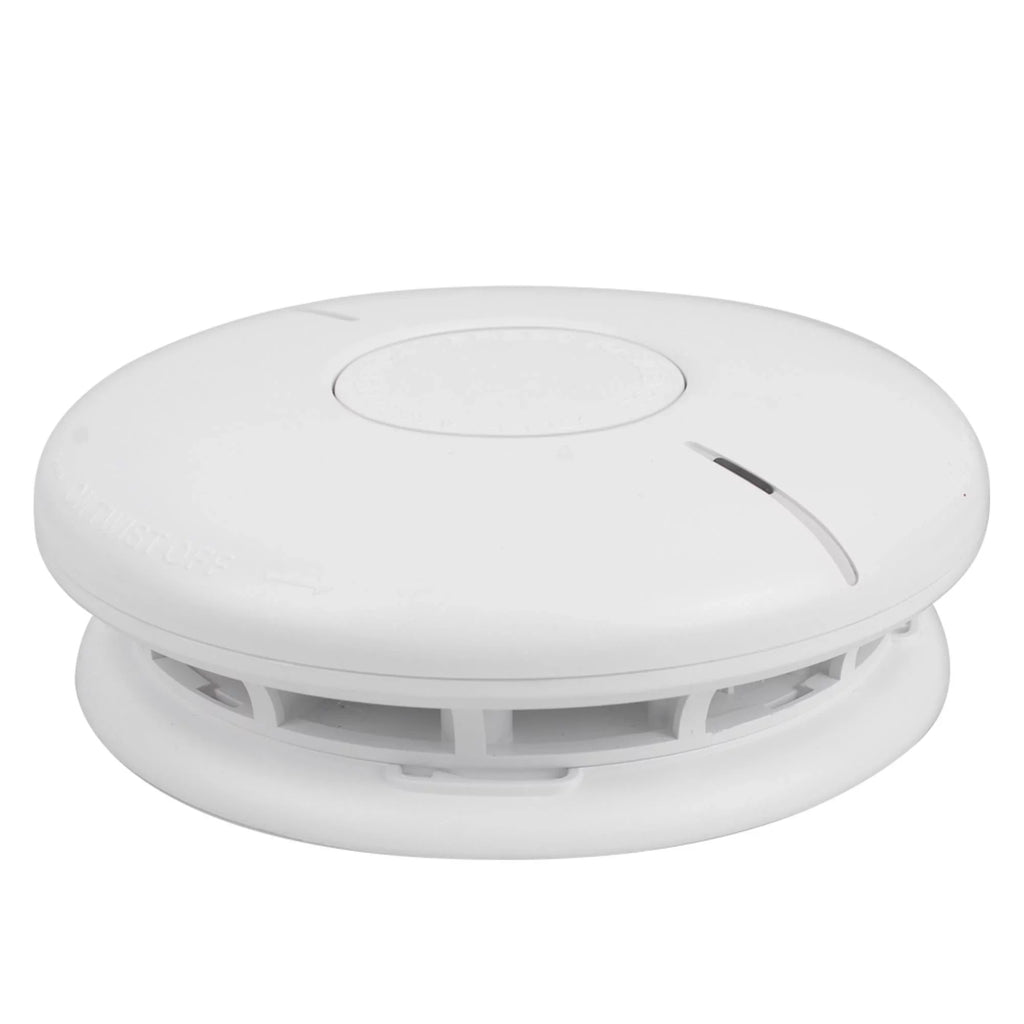Silence with Battery and Ensure Safety Lithium of Home Peace Monoxide Smoke - Detector & Mind 10-Year Carbon Button Sensor