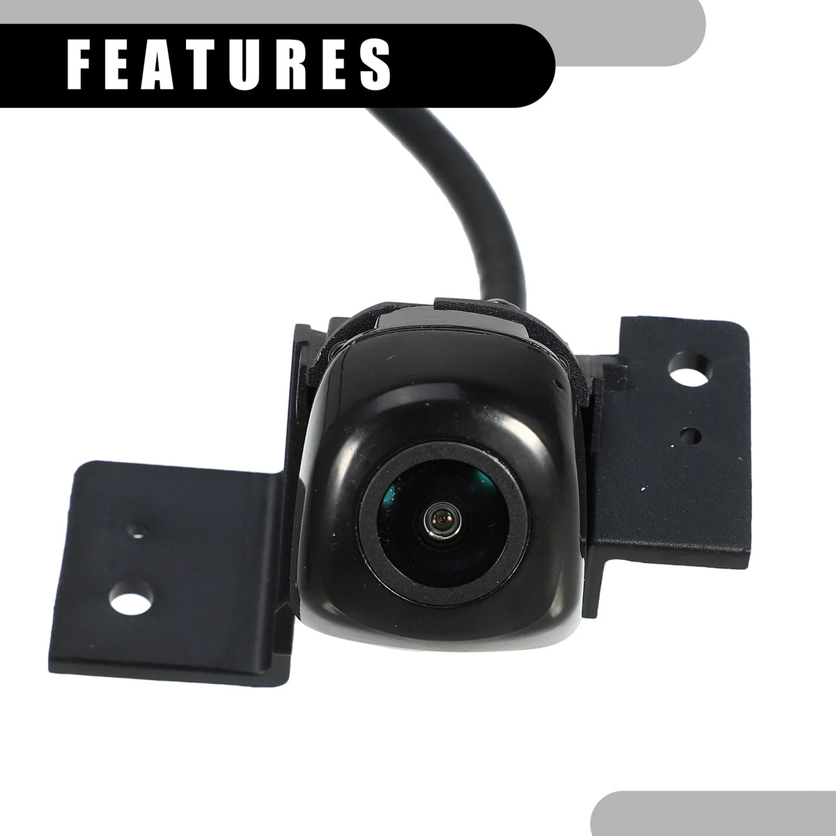 for Plastic Hyundai Car Rear Camera Black View Tucson No.95760-D3001 Up Back 2016-2018