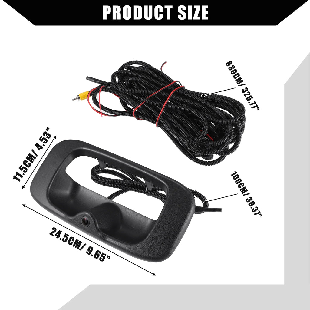 Rear GMC Chevy for Backup Years Camera 1 Handle Tailgate Unique 1999-2006 View Silverado Sierra Bargains for Set