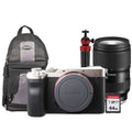 RXD a7C Di Alpha Accessory Mirrorless Kit Full-Frame with Lens Tamron 28-75mm Silver Camera III