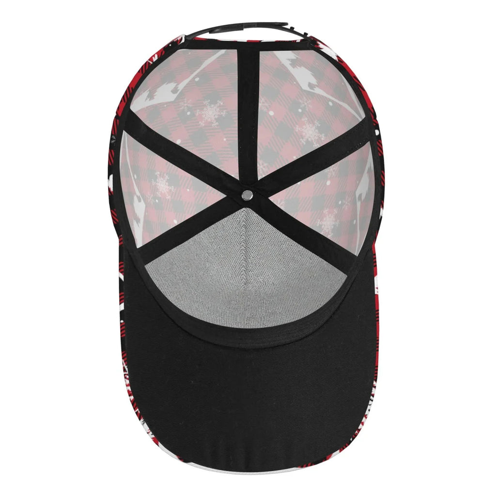 Workouts exterior Tree Plaid) Balery Baseball Activities dimension Running Cap for Seasons Dad Hat(Christmas Buffalo Adjustable All and