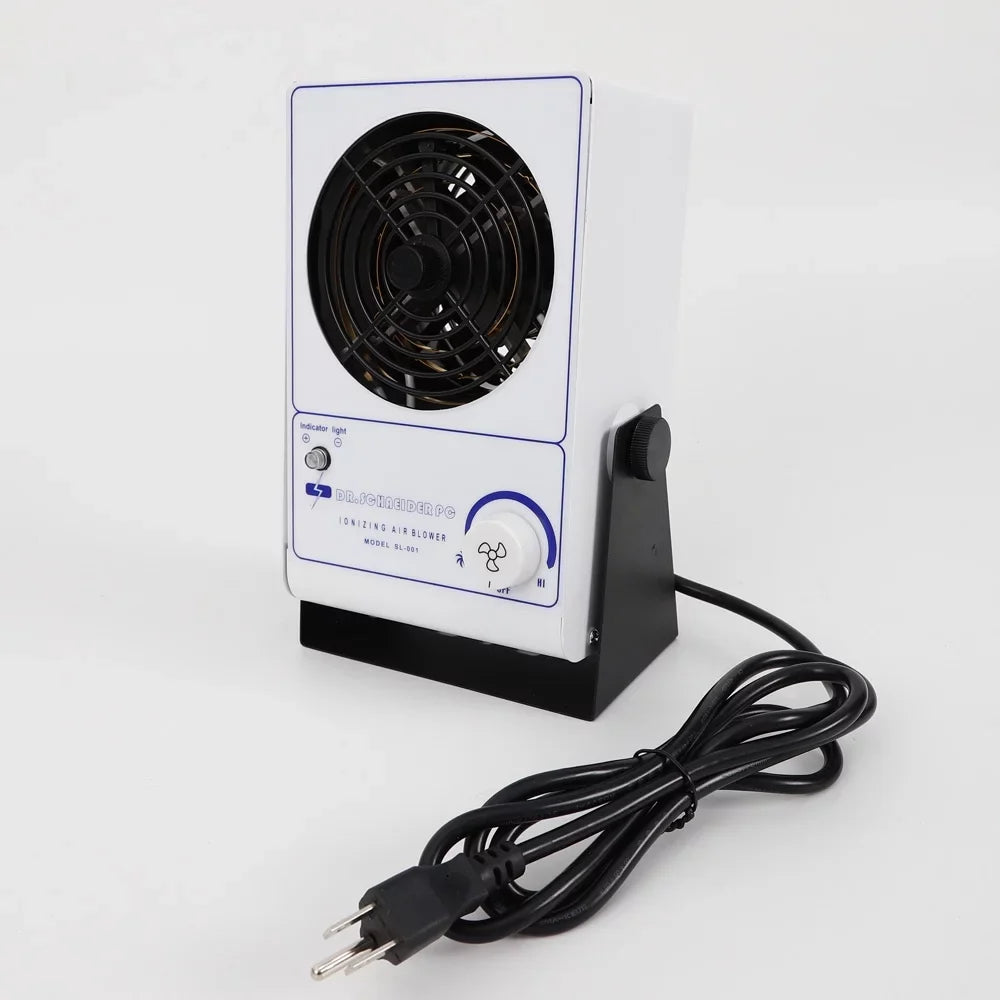 Anqidi Machine Blower Fan Ionizer Ionizing Discharge 110V 60Hz Eliminator ESD Static Air Anti-Static