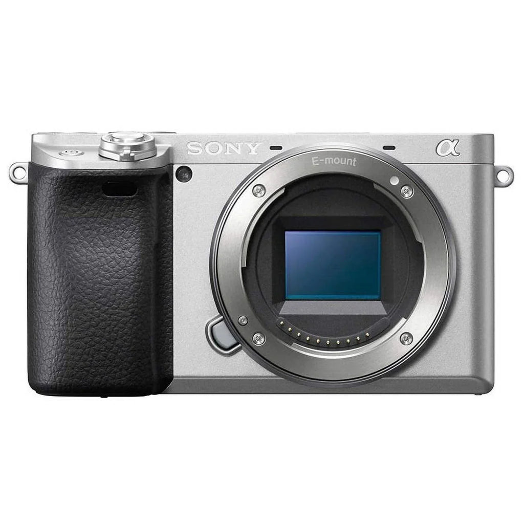 International Enabled, Mirrorless Camera Digital A6400 Version NFC Alpha Wi-Fi - and - only] [Body (Silver)