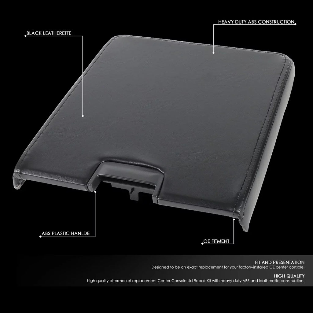Sierra XL Center Escalade Rest Kit to Black GECS-003-BK Yukon 1500 Silverado Lid GMC 2500 2014 Console Motoring DNA Chevy Arm 2007 Tahoe Top For 3500 Cadillac