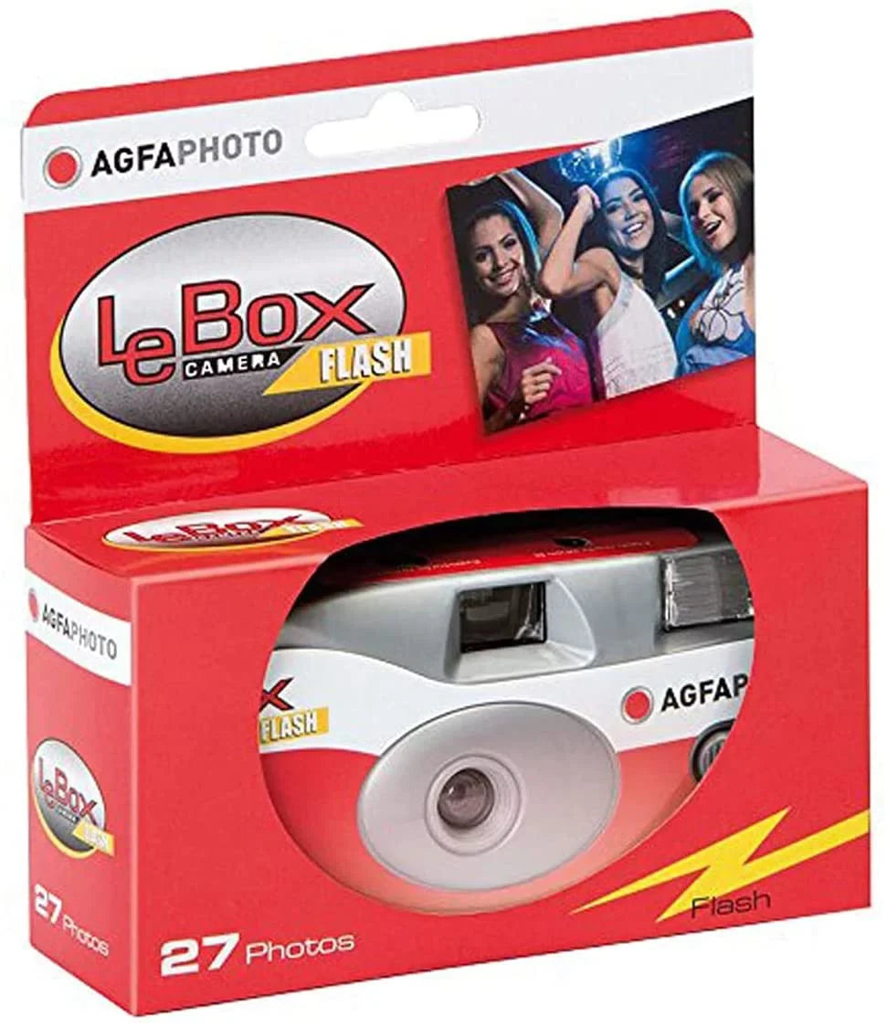601020 Disposable Flash Agfa 27 10-Pack Camera LeBox Film Camera 35mm 400