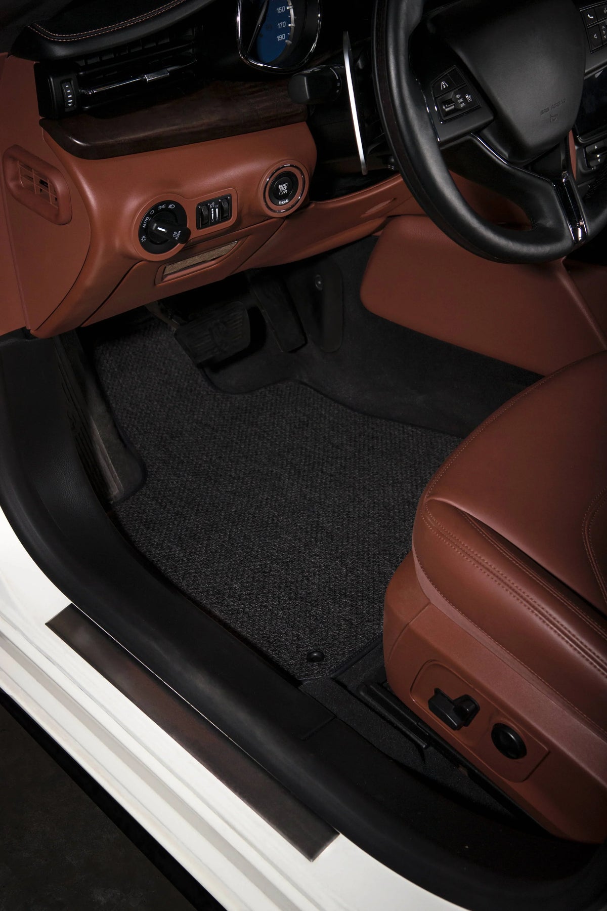 All-climate Large Car - Fit Textile™ Cargo Mat Rear (w/ Explorer Seat 2019 Mats, Down) 2015, for GGBAILEY Charcoal Custom 2017, Carpet 2018, 2016,