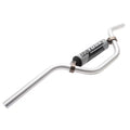 For T-10 LEM Tusk CR3 Bend Handlebar 1997 SX 7/8" Mini Aluminum Silver