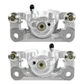V6 AutoShack 2002-2012 2017 Side Bracket Calipers 2019 FWD Brake 2 2014 Assembly Altima 3.5L 2016 Driver Rear 2018 Nissan for and 2015 2.5L Set Maxima with New Passenger of 2013 Replacement