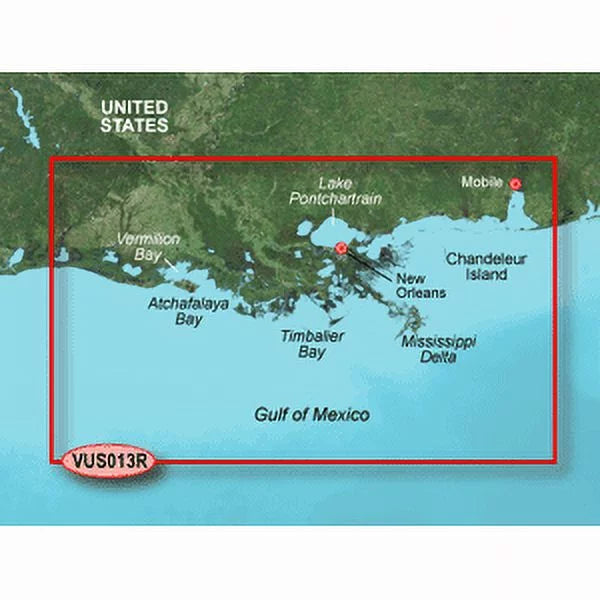microSD™/SD™ - - HD - Vision® Mobile VUS013R Garmin Lake - BlueChart® g3 Charles