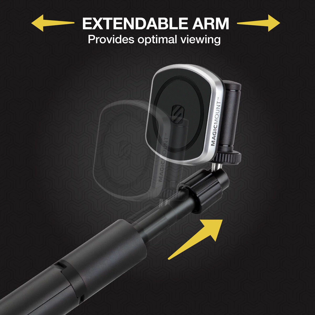 Mount Stick with Black Phone Adjustable Tripod/Selfie MP2TR1-SP Pro 2 Arm, MagicMount Scosche