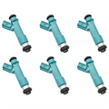 Cruiser 12 Holes 2003-2009 23250-31060 6pcs Tundra 2007-2009 4.0L Injectors Of 23209-39075 Set Set 4.0L Replacement FJ 4Runner FJ787 2005 Nozzles Tacoma 4.0L for Fuel