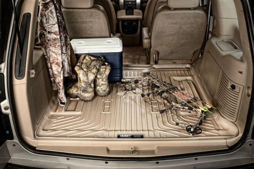 RealTruck Toyota Compatible Black by 4Runner; of Weatherbeater Third 10-22 Cargo row Seats with Liner Husky Series