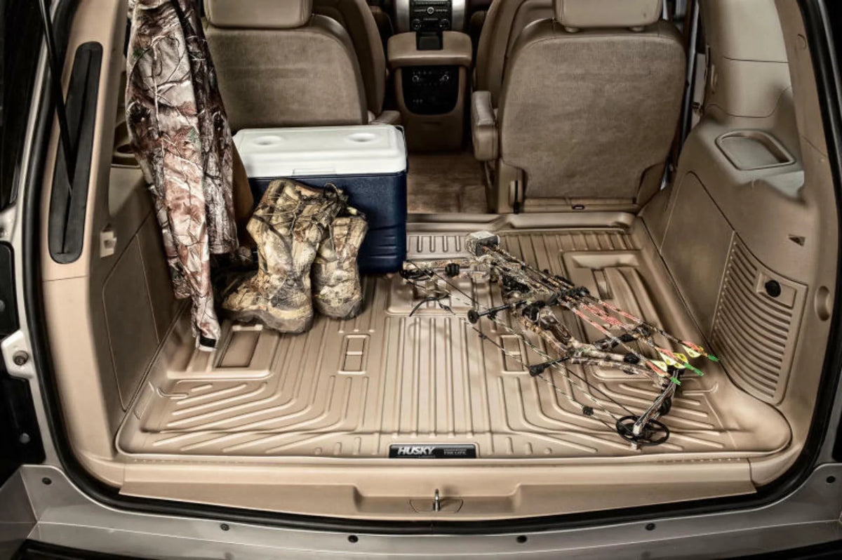 RealTruck Toyota Compatible Black by 4Runner; of Weatherbeater Third 10-22 Cargo row Seats with Liner Husky Series