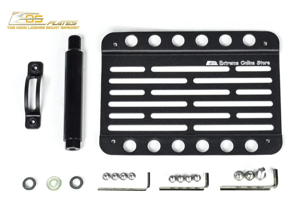 Hook Tow-230 Relocator for Plate Tow Extreme Replacement Miata | Mid Version Mount 1 EOS 2009-2015 License Bumper Front Online Sized Store NC Bracket Mazda