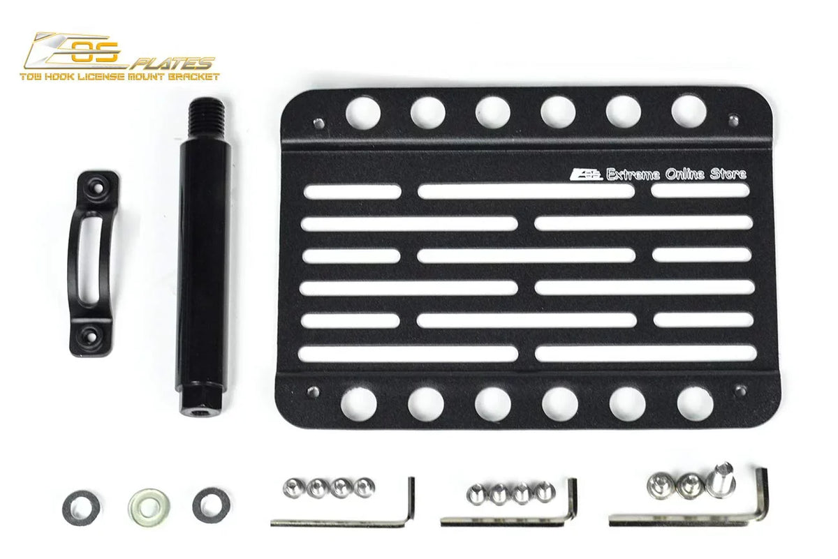 Hook Tow-230 Relocator for Plate Tow Extreme Replacement Miata | Mid Version Mount 1 EOS 2009-2015 License Bumper Front Online Sized Store NC Bracket Mazda