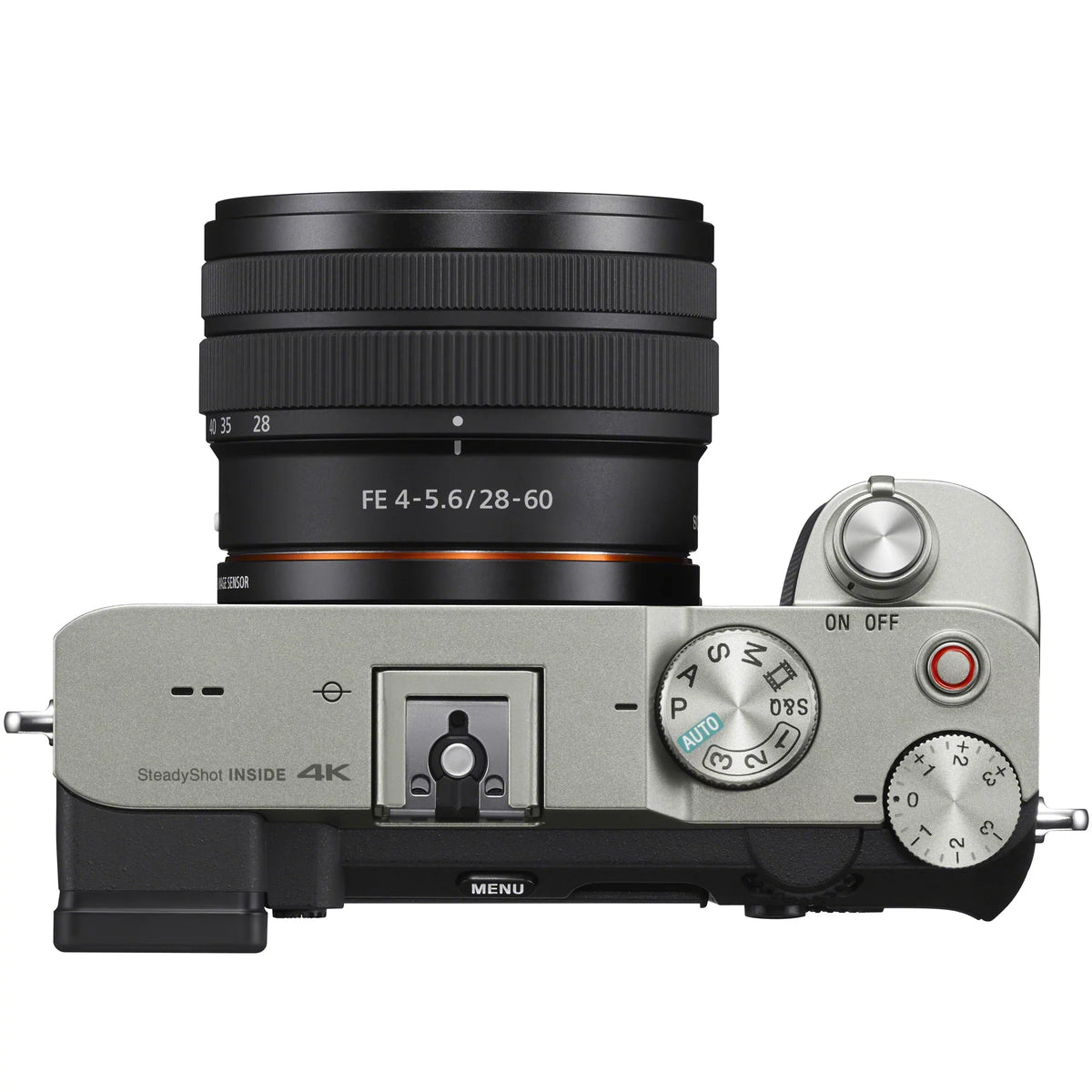 Silver Camera GP-VPT2BT 2x Accessories Full Bundle + Frame Wireless Body with Mirrorless Battery + Gear + Kit ACCVC1: a7C w. Lens Vlogger Remote 28-60mm & Deco Grip Bag ILCE7CL/S Shooting F4-5.6