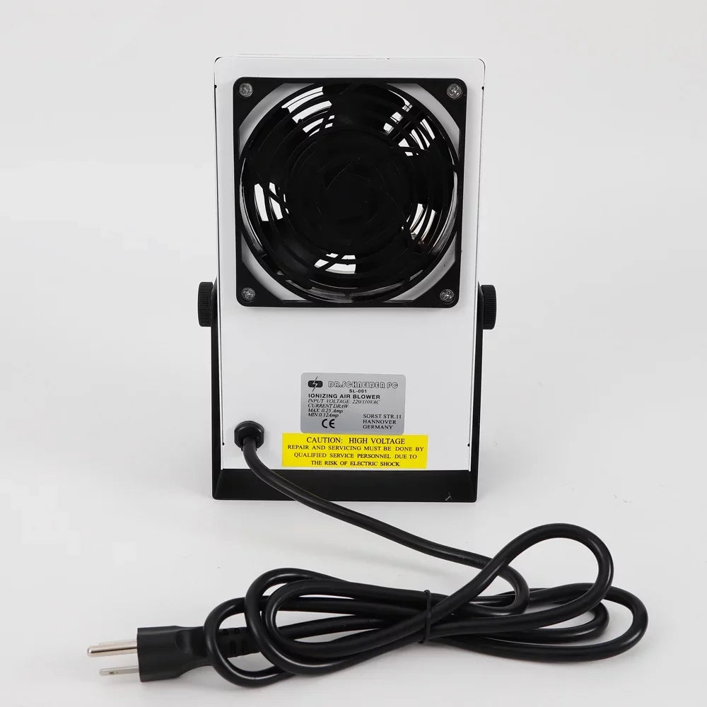 Anqidi Machine Blower Fan Ionizer Ionizing Discharge 110V 60Hz Eliminator ESD Static Air Anti-Static