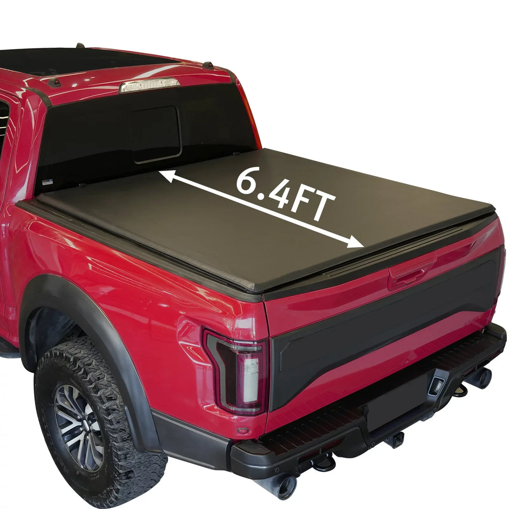 Truck 6.4 XTWEEX Ram Roll Ram Rambox Ram Classic Fits Up Dodge | 1500 Bed New 2019+ FT 2500 3500 1500 W/O 2003-2023 Tonneau 2002-2023 Body) for Bed | Cover Soft Body(Not