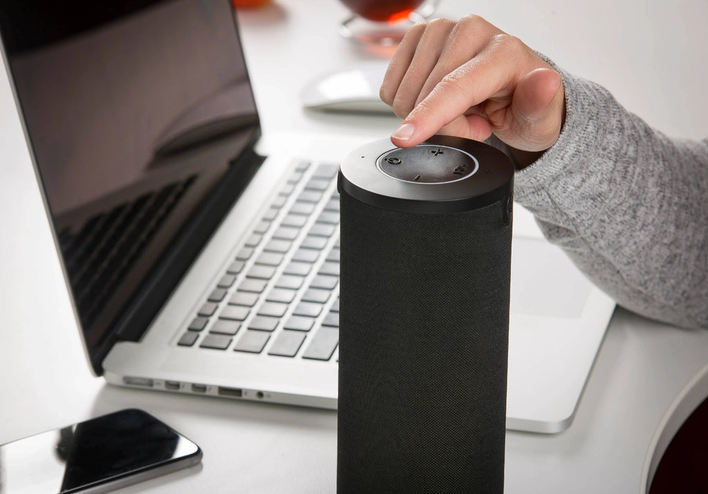 Voice Speaker with Wireless Odash VA-WTS-6-1153 Bluetooth, Black Assistant