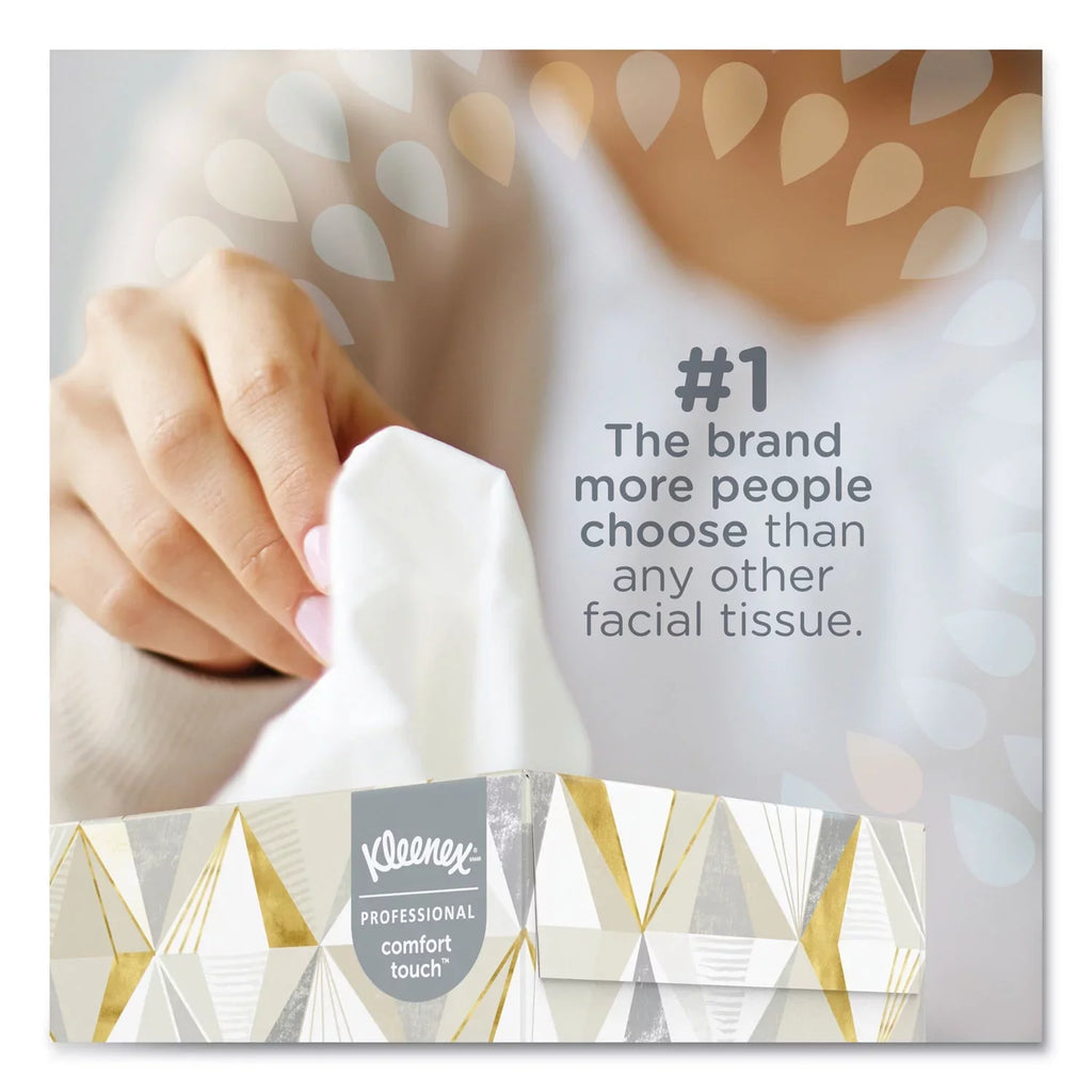 12 Tissue, 2-ply, Kleenex® 125 Facial White Boxes/carton Sheets/box,