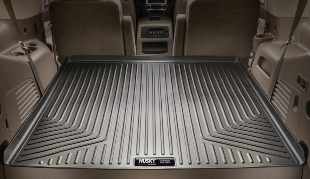 RealTruck Toyota Compatible Black by 4Runner; of Weatherbeater Third 10-22 Cargo row Seats with Liner Husky Series