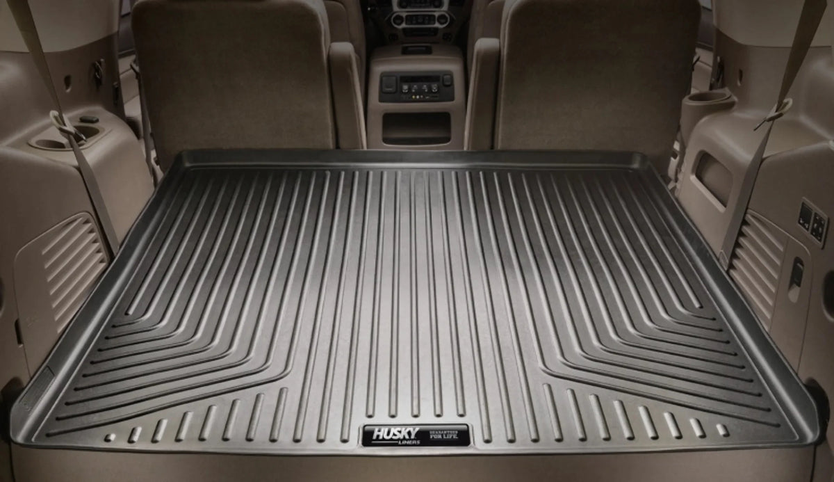 RealTruck Toyota Compatible Black by 4Runner; of Weatherbeater Third 10-22 Cargo row Seats with Liner Husky Series
