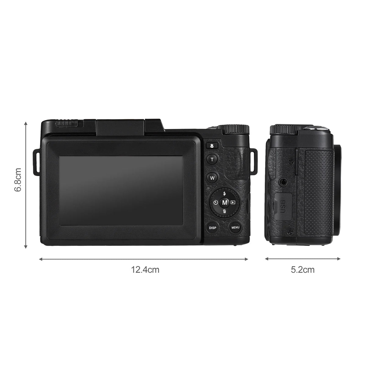 3.0-inch Digital Screen 3.0-inch camera,TFT Rotatable Camera TFT 4K Screen 48MP Andoer-2 48MP 2pcs TFT Rotatable Screen 3.0-inch 4K 16X Camera Support Rotatable Batteries Portable 48MP dsfen