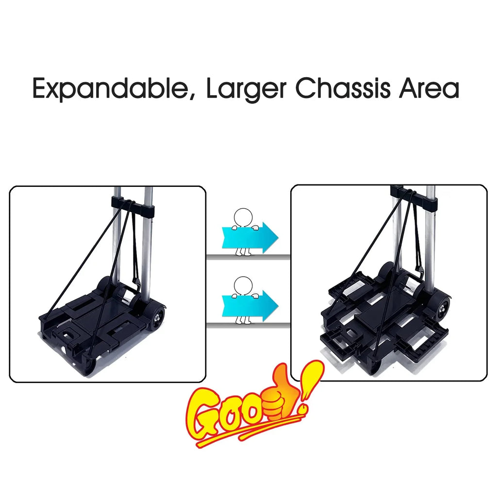 Car or Compartment. for Traveling,Extendable Under Base Airport-Carseat storable,and stowable Cart Plate,Foldable, Roller Seat Travel Your Over for Head seat Airplane
