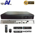 Hard Playback With Channel 1TB AV System HDMI Time Phone 101 Security Internet Office HD-TVI for DVR H.265True-HD Real 16 Mobile Drive Accessible 1080p Home